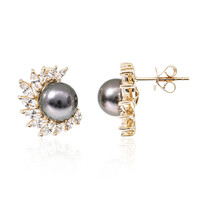 Orecchini in oro con Perla Tahitiana (de Melo)