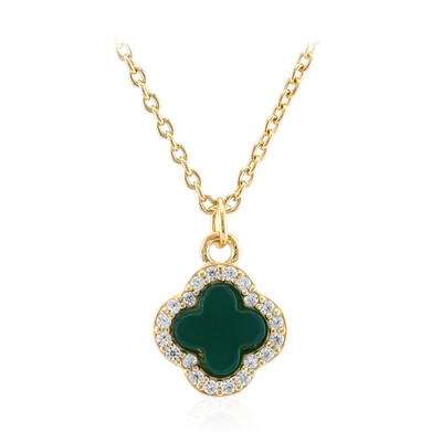 Collana in argento con Agata