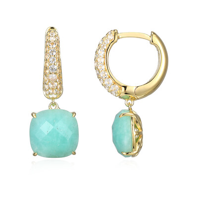 Orecchini in argento con Amazzonite