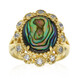 Anello in argento con Conchiglia Abalone (Art of Nature)