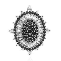 Anello in argento con Topazio Bianco (Dallas Prince Designs)