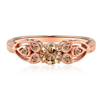 Anello in oro con Diamante Rose de France VS1 di Argyle