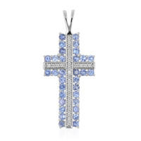 Ciondolo in argento con Tanzanite