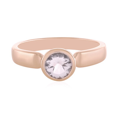 Anello in argento con Morganite