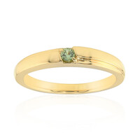 Anello in oro con Demantoide del Madagascar (John Ferry)