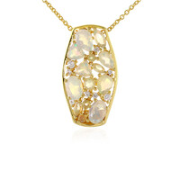 Collana in argento con Opale di Welo