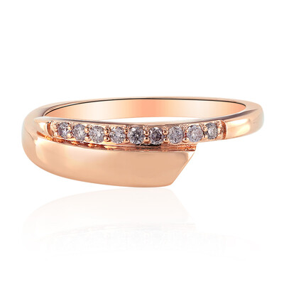 Anello in oro con Diamante Rosa d'Argyle I3 (Mark Tremonti)