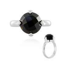 Anello in argento con Onice Nero