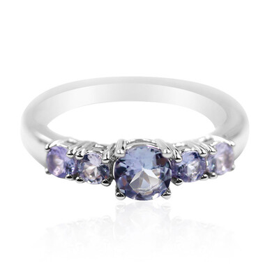 Anello in argento con Tanzanite (non riscaldata)