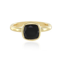 Anello in argento con Onice Nero