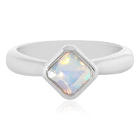 Anello in argento con Opale di Welo