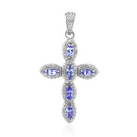 Ciondolo in argento con Tanzanite