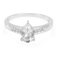 Anello in argento con Topazio Ghiaccio