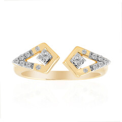 Anello in oro con Diamante VVS1 (G)