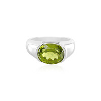 Anello in argento con Peridoto