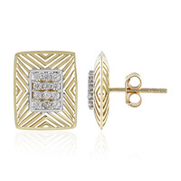 Orecchini in oro con Zircone (Ornaments by de Melo)