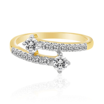 Anello in oro con Diamante SI1 (G) (Annette)