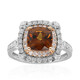 Anello in oro con Zircone Cognac (CIRARI)