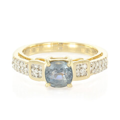 Anello in oro con Zaffiro (non riscaldato) (AMAYANI)