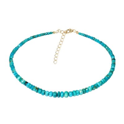 Collana in argento con Turchese