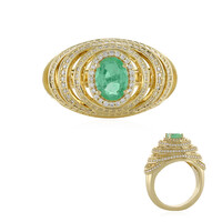 Anello in oro con Smeraldo Colombiano (de Melo)
