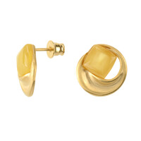 Orecchini in argento con Ambra Baltica
