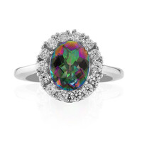 Anello in argento con Quarzo Mistico