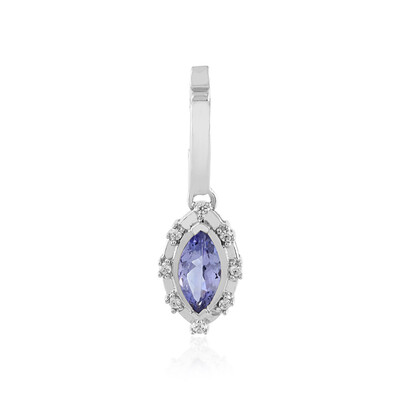 Ciondolo in argento con Tanzanite (non riscaldata)