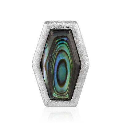 Ciondolo in argento con Conchiglia Abalone (MONOSONO COLLECTION)