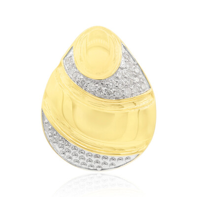 Ciondolo in argento con Diamante I1 (G) (Annette)