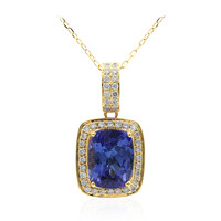 Collana in oro con Tanzanite AAA (CIRARI)