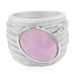 Anello in argento con Kunzite