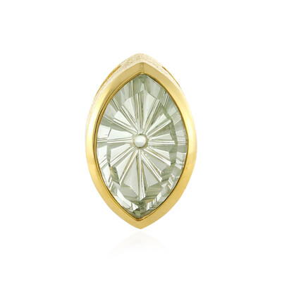 Ciondolo in argento con Ametista Verde