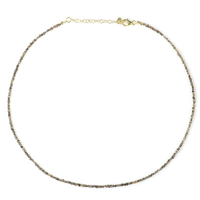 Collana in argento con Diamante Champagne