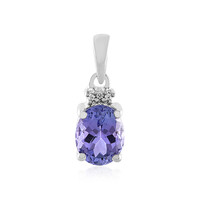 Ciondolo in argento con Tanzanite