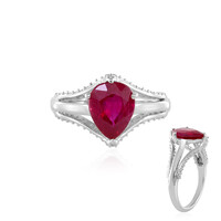 Anello in argento con Rubino Bemainty
