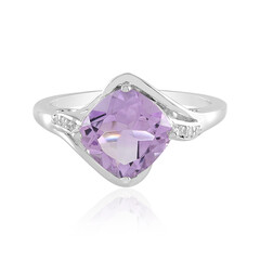 Anello in argento con Ametista Rose de France