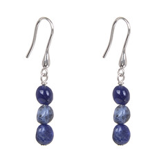 Orecchini in argento con Sodalite