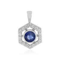 Ciondolo in argento con Cianite del Nepal