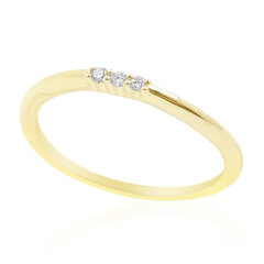 Anello in oro con Diamante I1 (H) (de Melo)