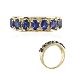Anello in oro con Zaffiro Blu (Adela Gold)