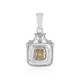 Ciondolo in argento con Zircone Giallo