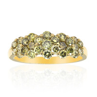 Anello in oro con Diamante Giallo SI1 (CIRARI)