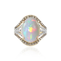 Anello in oro con Opale di Welo (AMAYANI)