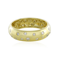 Anello in oro con Diamante SI2 (H) (de Melo)