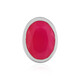 Ciondolo in argento con Calcedonio Rosa (MONOSONO COLLECTION)