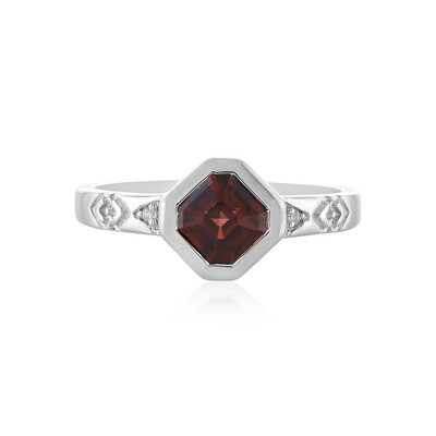 Anello in argento con Zircone Rosa