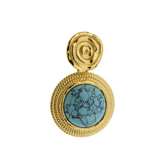Ciondolo in argento con Turchese