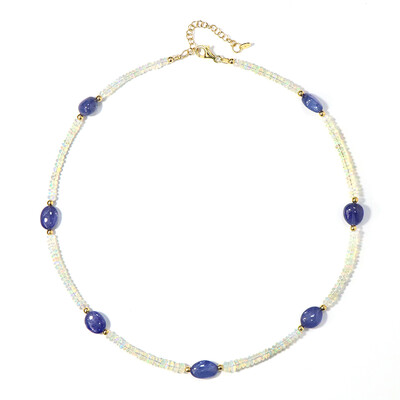 Collana in argento con Opale di Welo