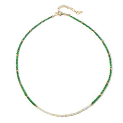 Collana in argento con Opale di Welo
